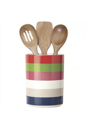 Kate Spade Lenox All in Good Taste Stripe Utensil Holder